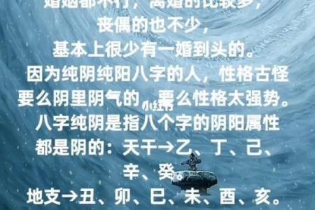 男的八字纯阴