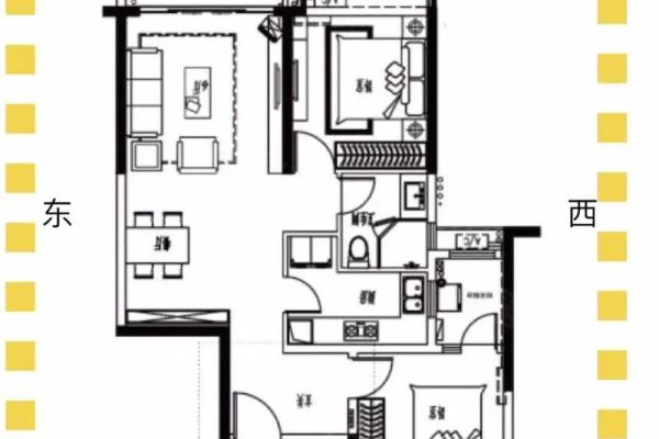 两室没厅的房子风水