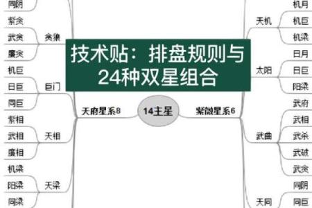 紫薇斗数阴阳相背