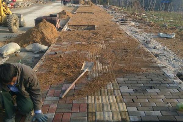 八字砖施工 八字砖施工