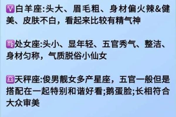 十二星座颜值排名 十二星座颜值排名