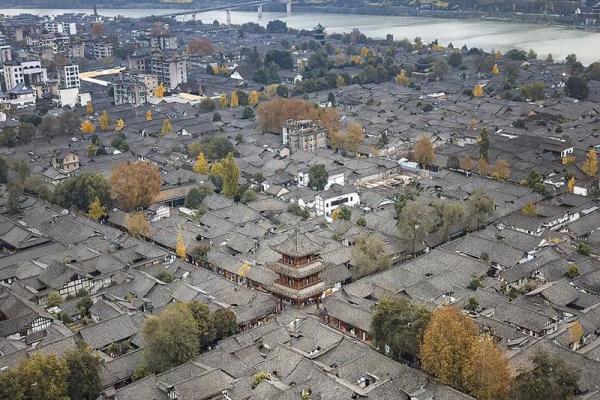 中国第一风水古城阆中