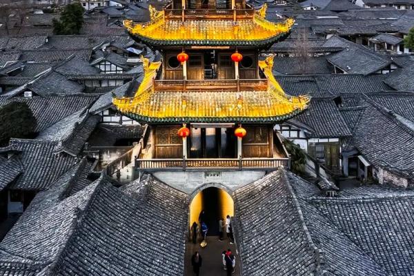 中国第一风水古城阆中