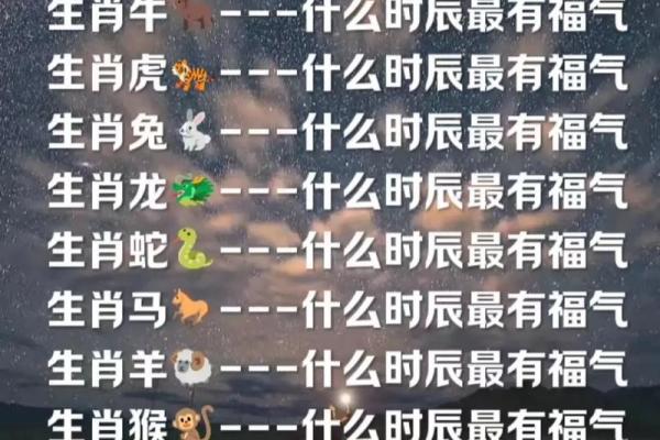 生辰八字生肖