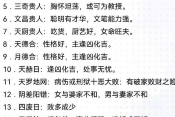 八字看喜神用神和忌神