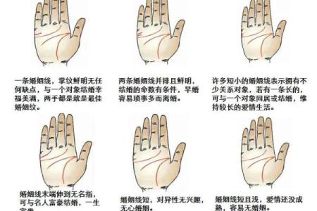 女性手掌纹算命图解婚姻