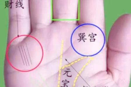 女性手纹算命图解