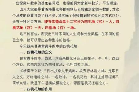 紫微斗数术语解释之：三方四正