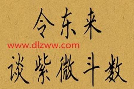 令东来紫薇斗数