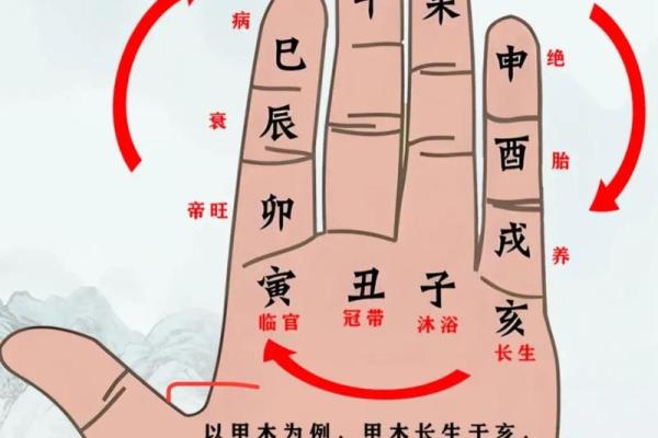 四柱八字顺局逆局解释图