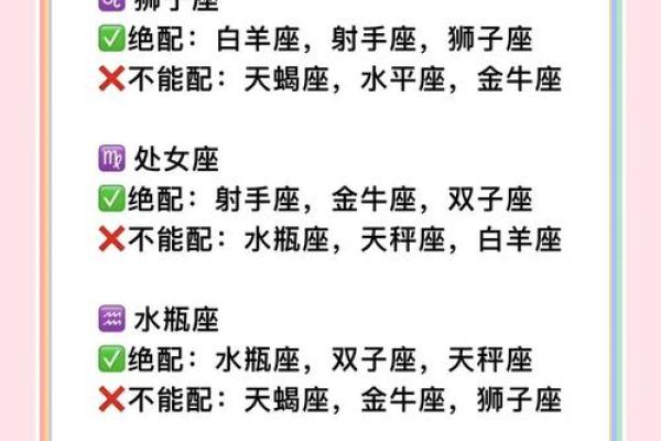 金牛座一区与水瓶座二区的星座配对